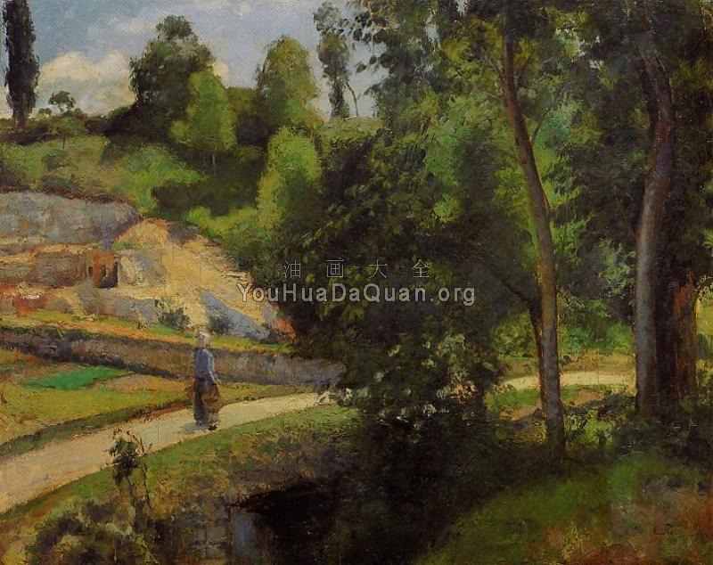 The Quarry, Pontoise - 卡米耶·毕沙罗